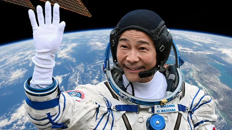 Why Is a Japanese Billionaire Dropping Dollars From Space?