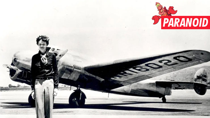 Amelia Earhart was eaten by crabs