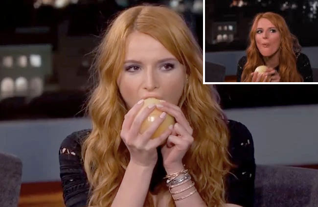Bella Thorne Can Eat A Whole Lemon