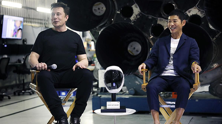 Why Is a Japanese Billionaire Dropping Dollars From Space 3