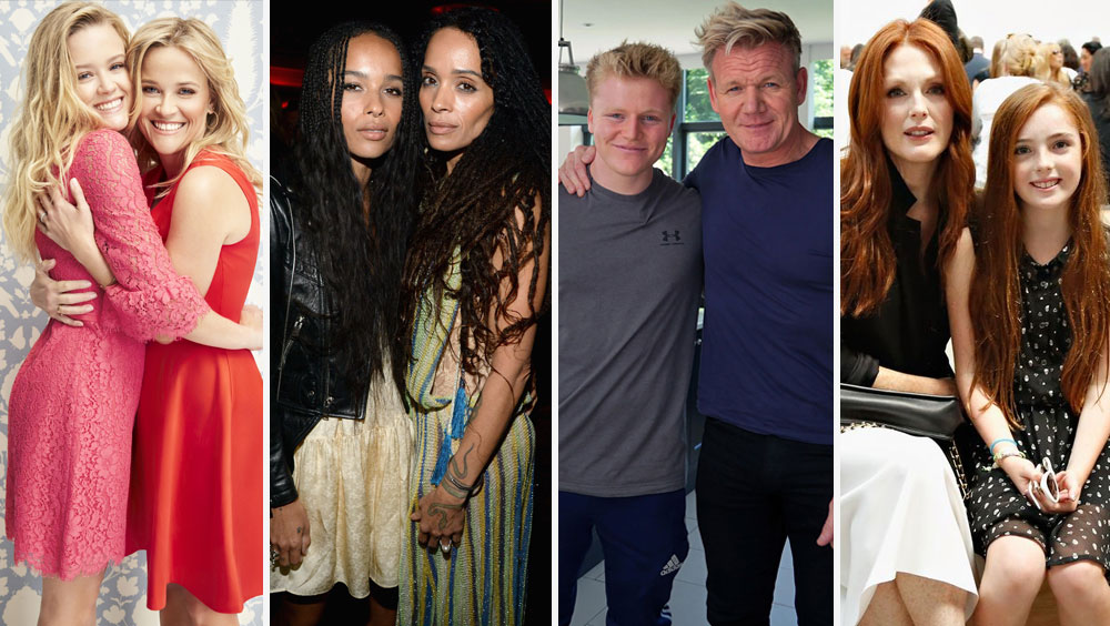 Celebrities With Their Lookalike Children