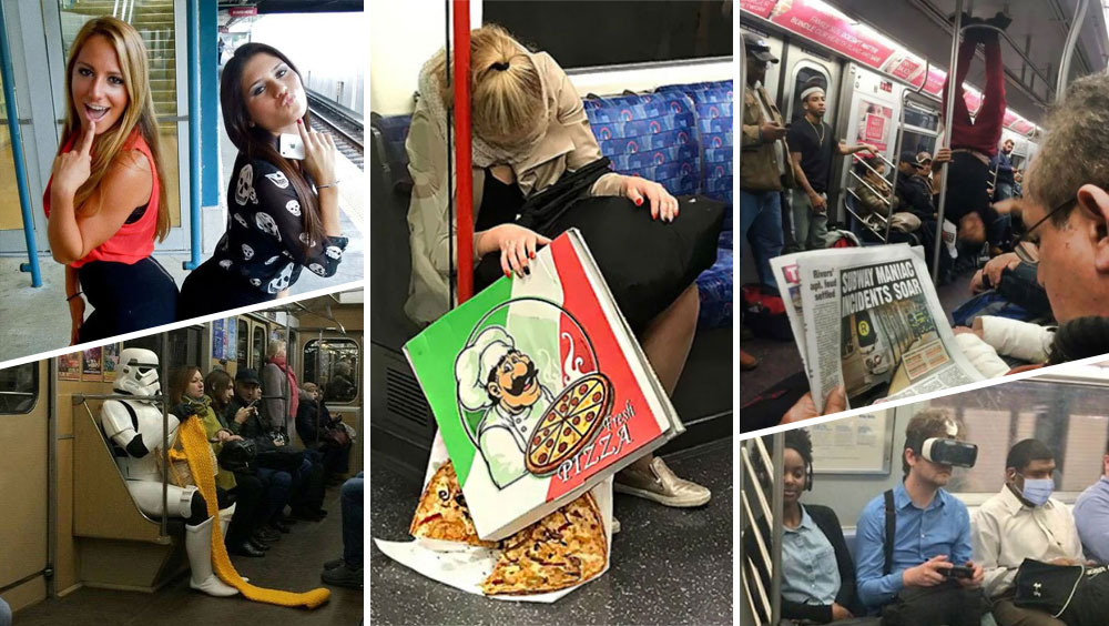 27 Weird And Wild Commuters Riding Planes, Trains, And Automobiles