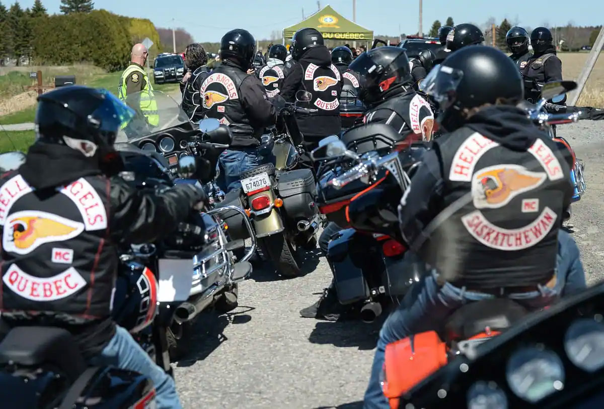 When The Cops Pull One Member Over  They All Pull Over