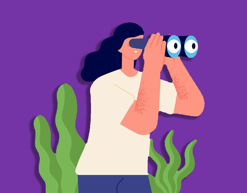 ori_4057282_d8epkf5jyxo2kbvlm3iumf647816g3n4fd90peie_girl looking binocular watching future happy woman holding spyglass